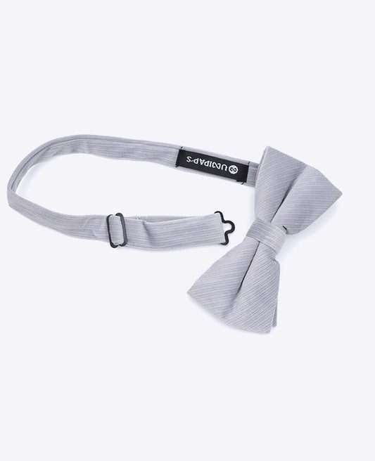 Noeud Papillon Gris Homme en Velours «Marius»