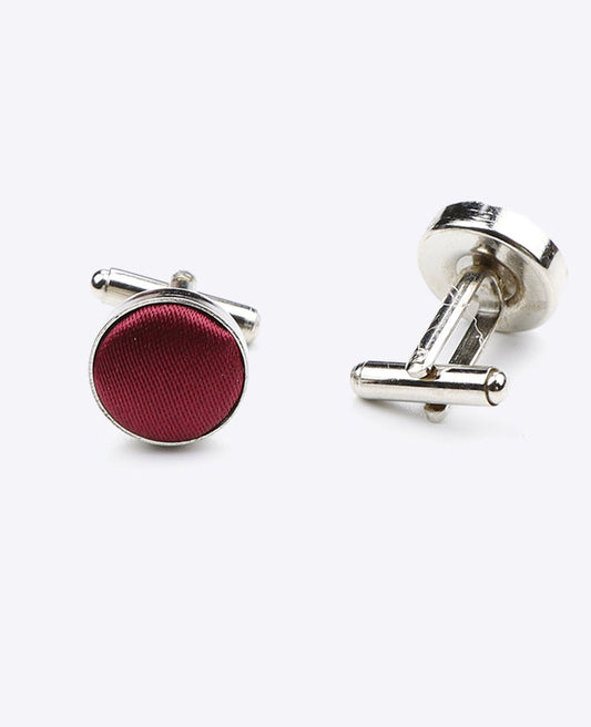 Boutons de Manchette Rouge n°1 en Polyester | Jules - Unipap's