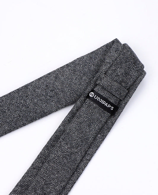 Cravate Gris n°5 Homme en Laine | Claude - Unipap's