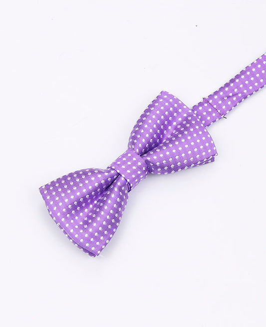 Noeud Papillon Violet n°1 à Pois Enfant en Polyester | Louis - Unipap's