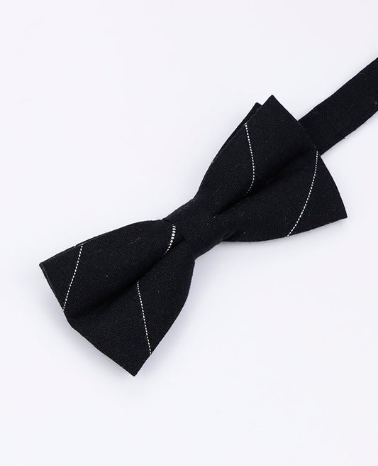 Noeud Papillon Tartan Noir n°2 Homme en Coton | Marcel - Unipap's