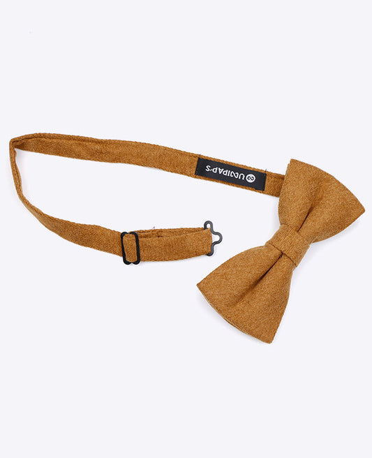 Noeud Papillon Marron n°1 Homme en Effet Velours | Simon - Unipap's