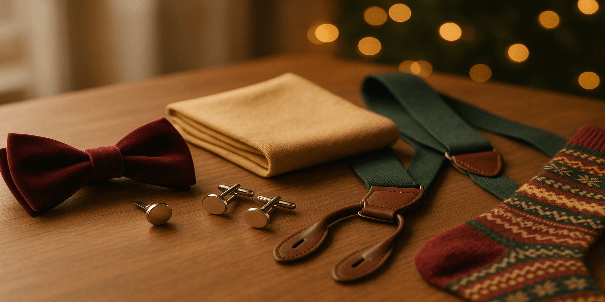 Quels accessoires de costume choisir pour un look élégant lors des fêtes de fin d’année ? Imagen