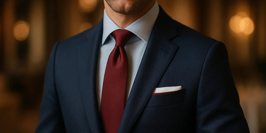 Comment assortir une cravate à une pochette de costume ?