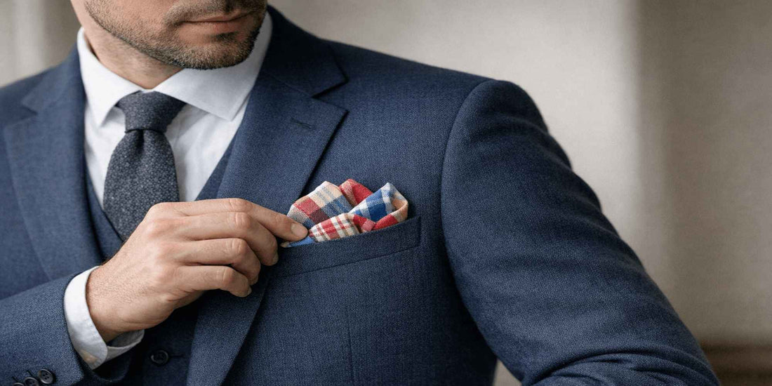 Quelle pochette de costume choisir avec une chemise blanche ?