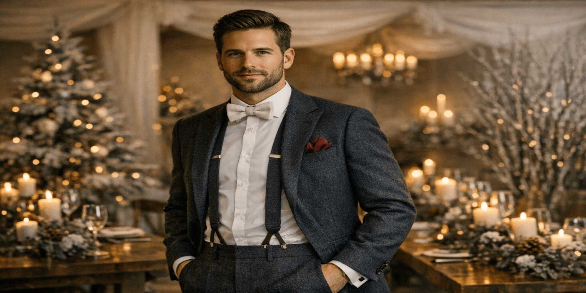 Quelles bretelles choisir pour un mariage d’hiver élégant ? Imagen