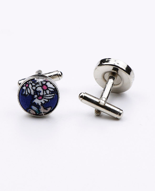 Gemelos Liberty Azul n°10 en Algodón | Gaspard - Unipap's