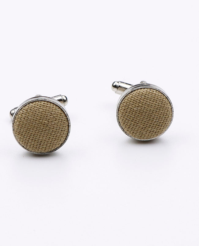 Gemelos Beige n°1 en Lino | Basile - Unipap's