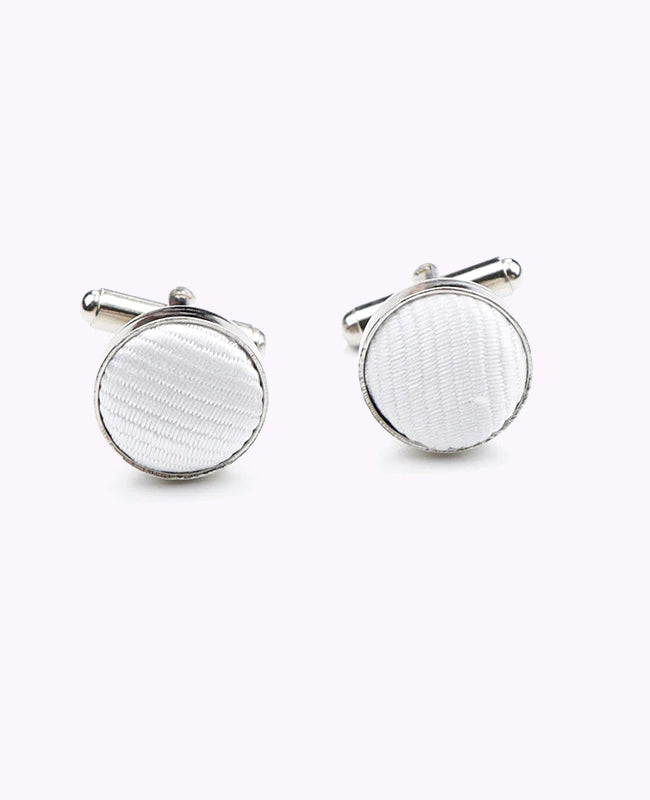 Gemelos Blanco en Poliéster «Lucien»
