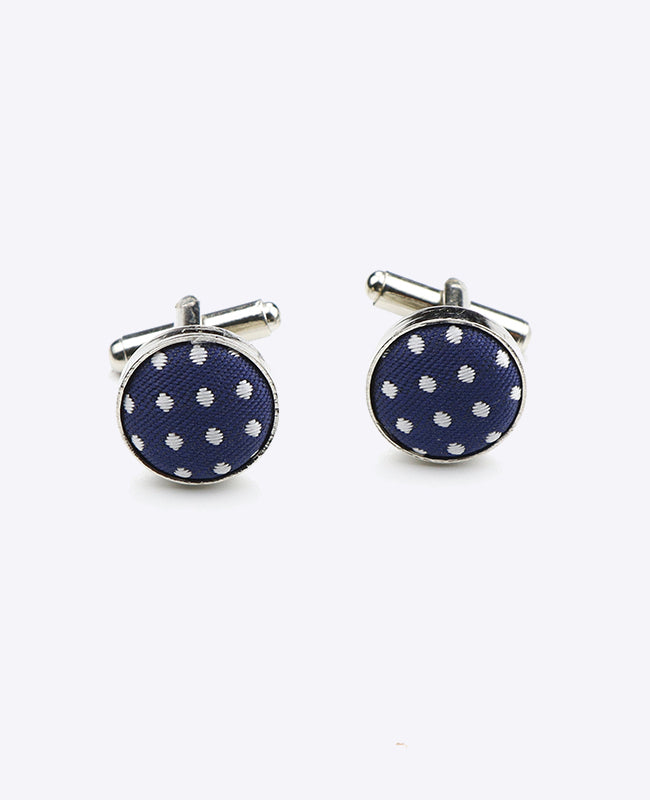 Gemelos Azul n°1 De Lunares en Poliéster «Louis»