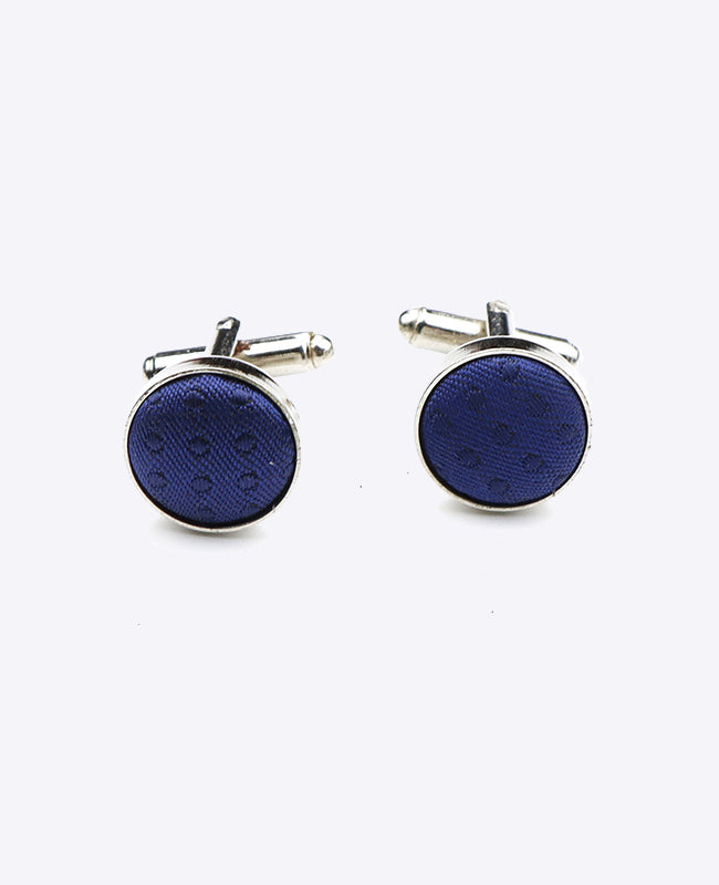 Gemelos Azul n°3 De Lunares en Poliéster «Louis»