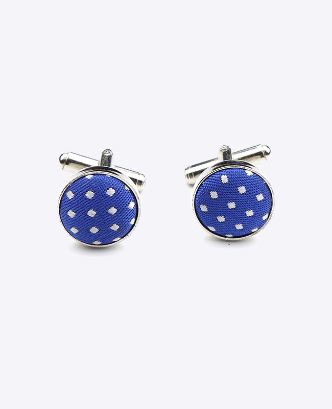 Gemelos Azul n°5 De Lunares en Poliéster «Louis»