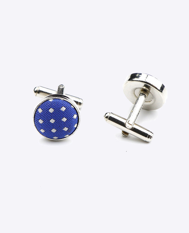 Gemelos Azul n°5 De Lunares en Poliéster «Louis»
