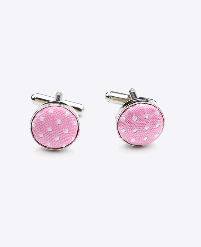 Gemelos Rosa n°1 De Lunares en Poliéster «Louis»
