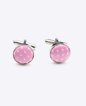 Gemelos Rosa n°1 De Lunares en Poliéster «Louis»