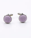 Boutons de Manchette Violet en Coton | Edgard - Unipap's