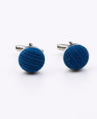 Gemelos Azul n°2 en Terciopelo «Marius»
