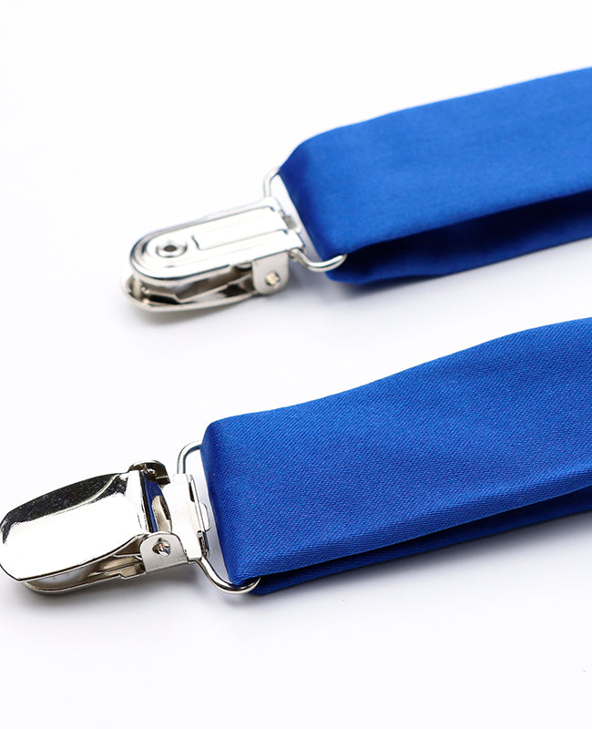 Tirantes Hombre Azul n°2 en Poliéster «Ernest»