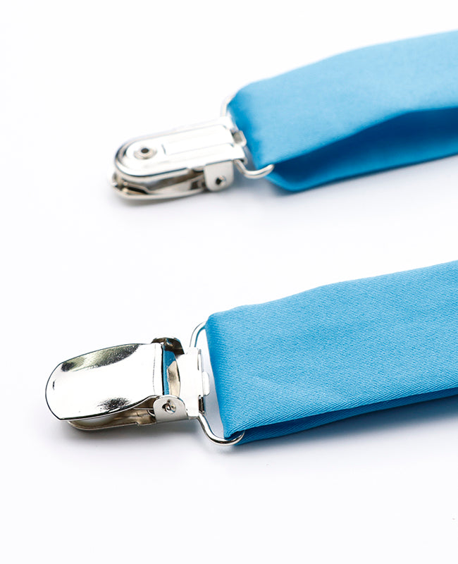 Tirantes Hombre Azul n°3 en Poliéster «Ernest»