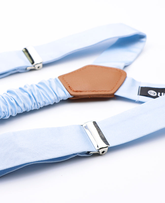 Tirantes Hombre Azul n°6 en Poliéster «Ernest»