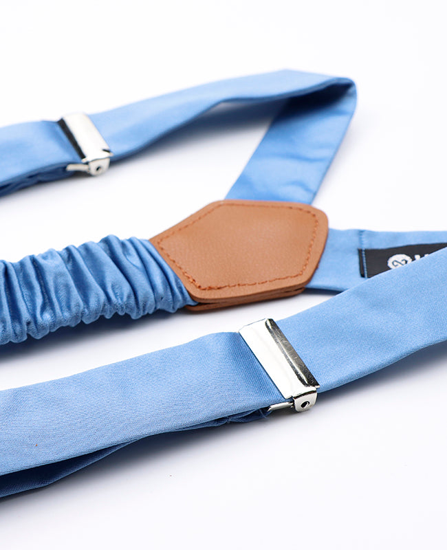 Tirantes Hombre Azul n°7 en Poliéster «Ernest»