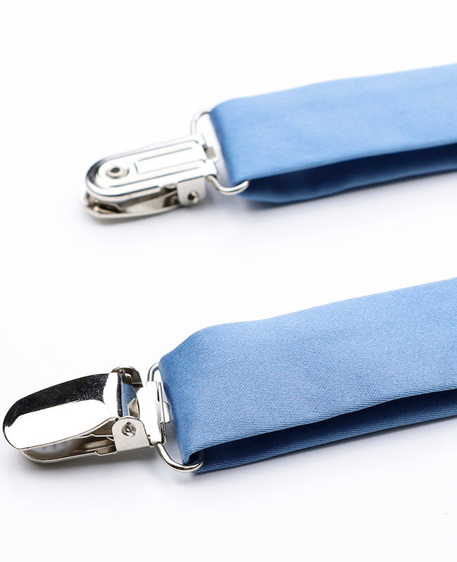 Tirantes Hombre Azul n°7 en Poliéster «Ernest»