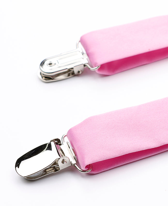 Tirantes Hombre Rosa n°1 en Poliéster «Ernest»