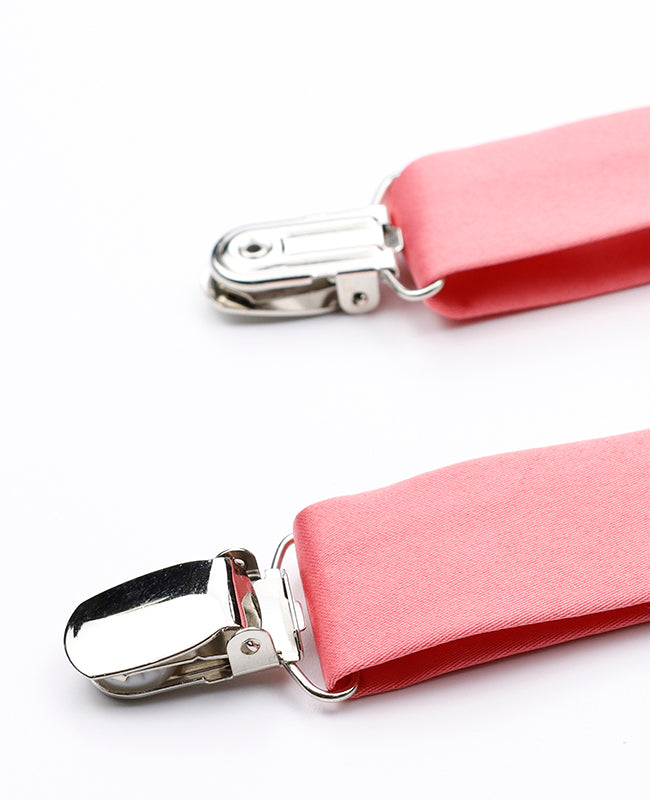 Tirantes Hombre Rosa n°2 en Poliéster «Ernest»