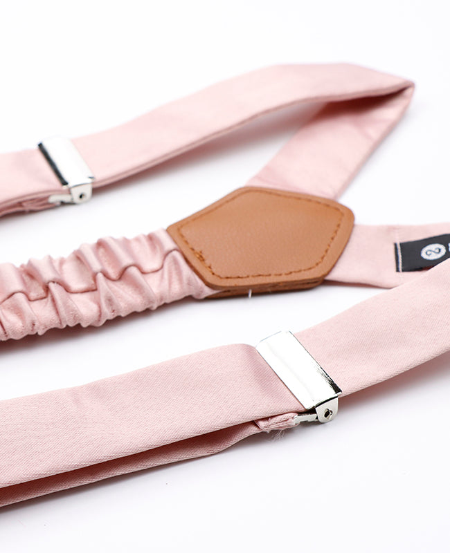 Tirantes Hombre Rosa n°4 en Poliéster «Ernest»