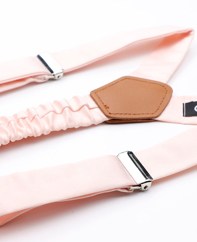 Tirantes Hombre Rosa n°5 en Poliéster «Ernest»