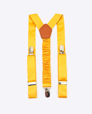 Tirantes Niños Amarillo n°1 en Poliéster «Ernest»