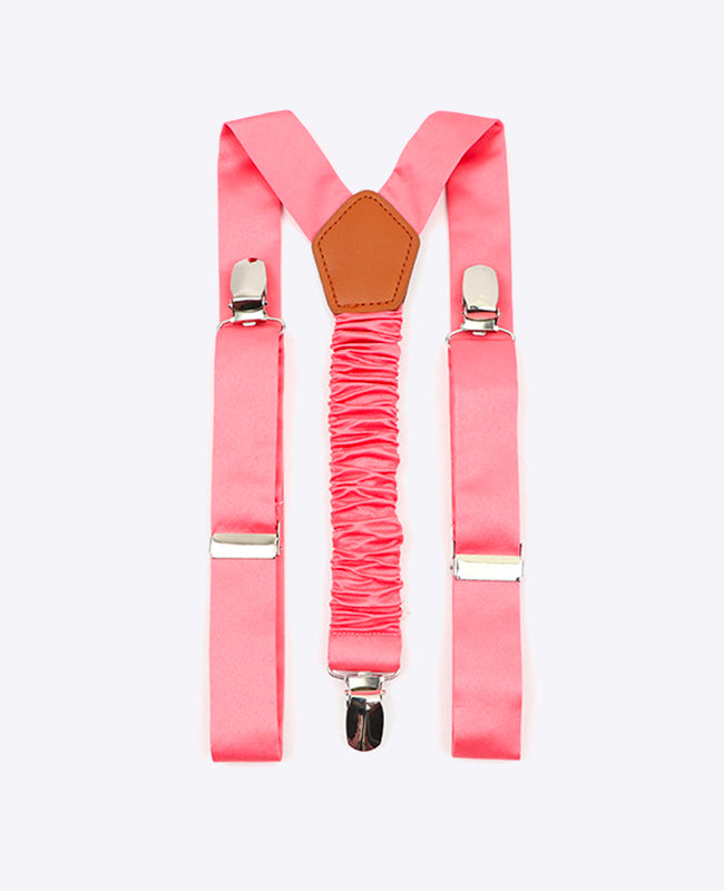 Tirantes Niños Rosa n°2 en Poliéster «Ernest»