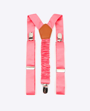 Tirantes Niños Rosa n°2 en Poliéster «Ernest»