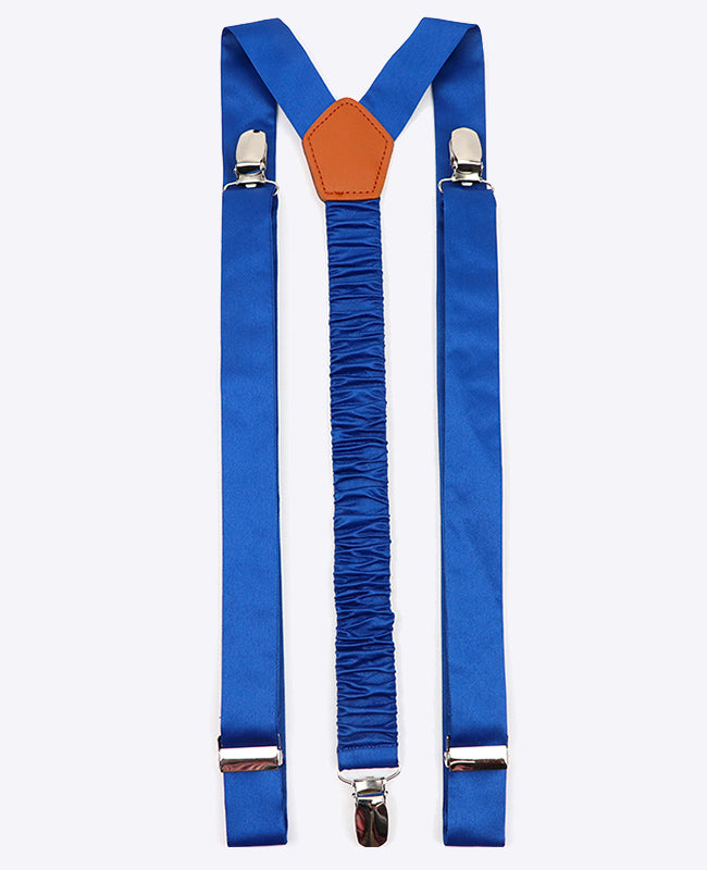 Tirantes Hombre Azul n°2 en Poliéster «Ernest»