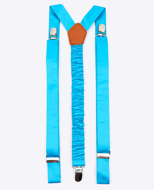 Tirantes Hombre Azul n°3 en Poliéster «Ernest»