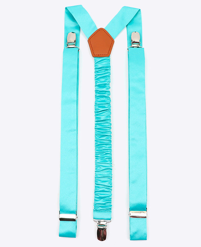 Tirantes Hombre Azul n°4 en Poliéster «Ernest»