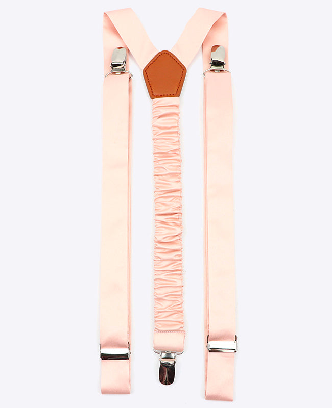 Tirantes Hombre Rosa n°5 en Poliéster «Ernest»