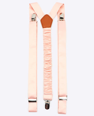 Tirantes Hombre Rosa n°5 en Poliéster «Ernest»