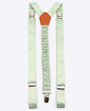 Tirantes Hombre Verde n°1 en Poliéster «Ernest»