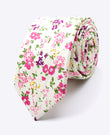 Corbata Liberty Rosa n°1 Hombre en Algodón | Gaspard - Unipap's