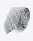 Corbata Tartán Gris n°1 Hombre en Algodón | Marcel - Unipap's