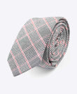Corbata Tartán Gris n°2 Hombre en Algodón | Marcel - Unipap's