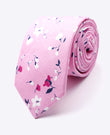 Corbata Liberty Rosa n°2 Hombre en Algodón | Gaspard - Unipap's