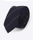 Corbata Tartán Negro n°2 Hombre en Algodón | Marcel - Unipap's