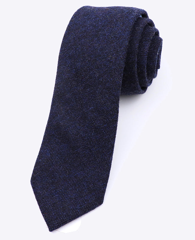 Corbata Azul n°2 Hombre en Lana | Claude - Unipap's