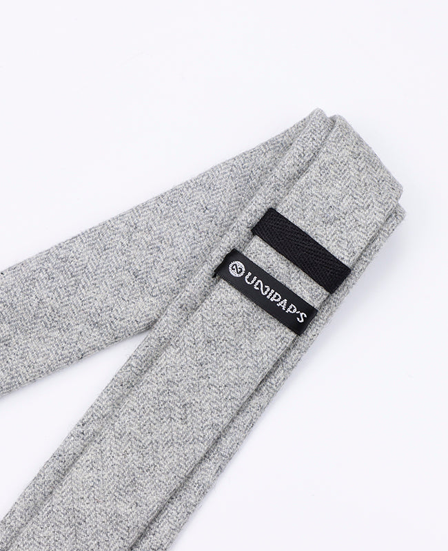 Corbata Gris n°1 Hombre en Lana | Claude - Unipap's