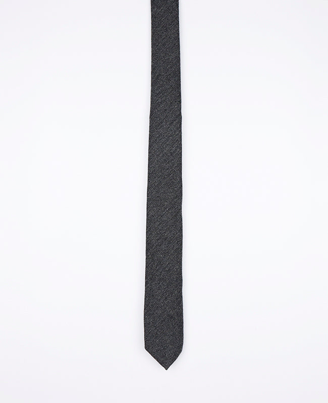 Corbata Gris n°10 Hombre en Lana | Norbert - Unipap's