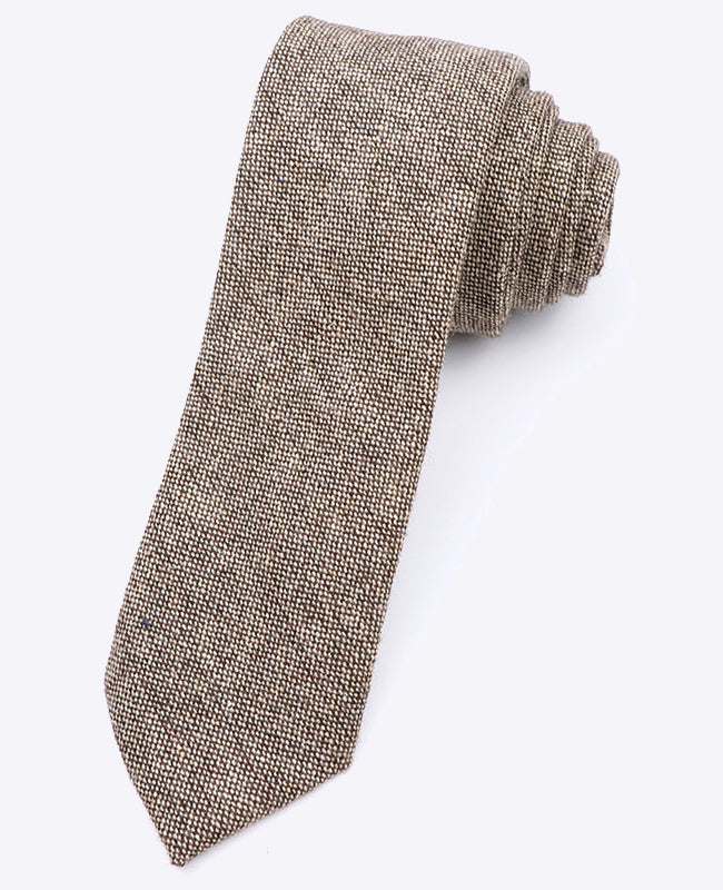Corbata Gris n°2 Hombre en Lana | Claude - Unipap's
