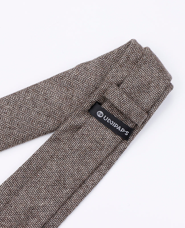 Corbata Gris n°3 Hombre en Lana | Claude - Unipap's