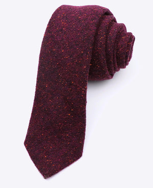 Corbata Rojo n°2 Hombre en Lana | Claude - Unipap's